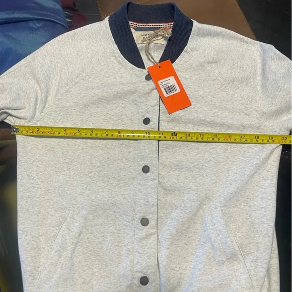 The Normal Brand Puremeso Duke Bomber Jacket Stone Men’s Medium NWT